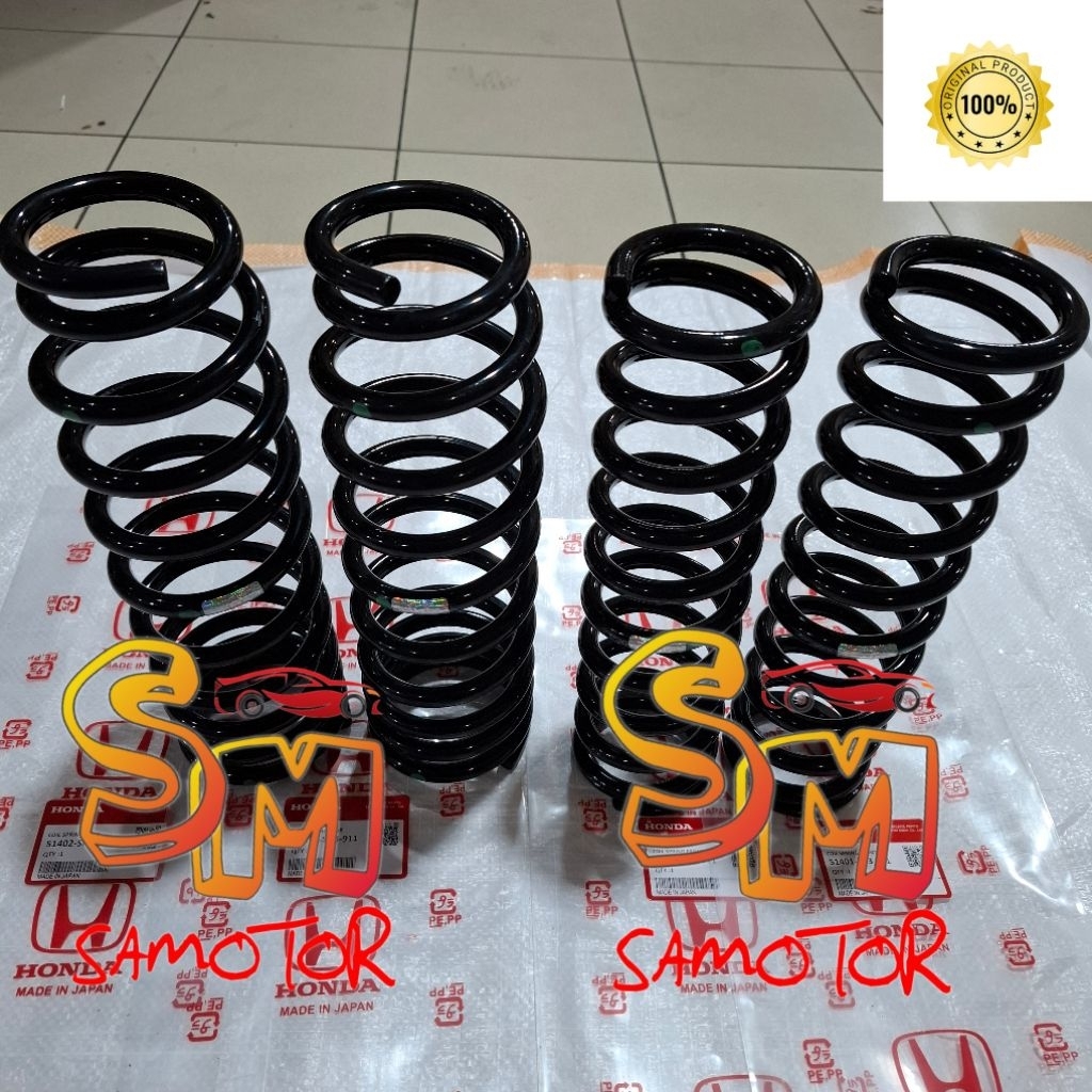 Per keong depan + belakang 4pcs Odyssey RA6 RA8 2000-2003 Asli japan