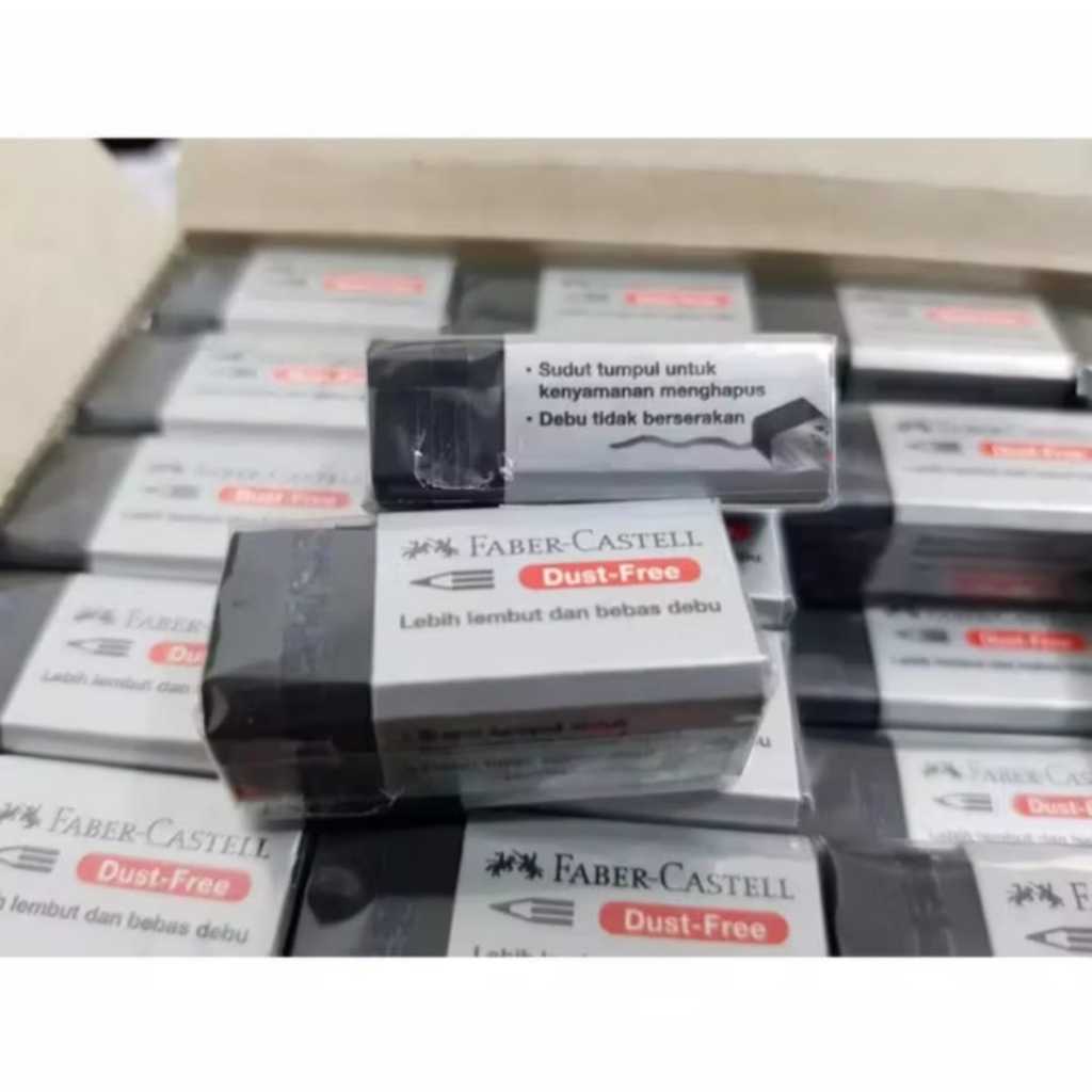 

PENGHAPUS FABER CASTELL HITAM KECIL /ERASER SMALL BLACCK FABER CASTELL