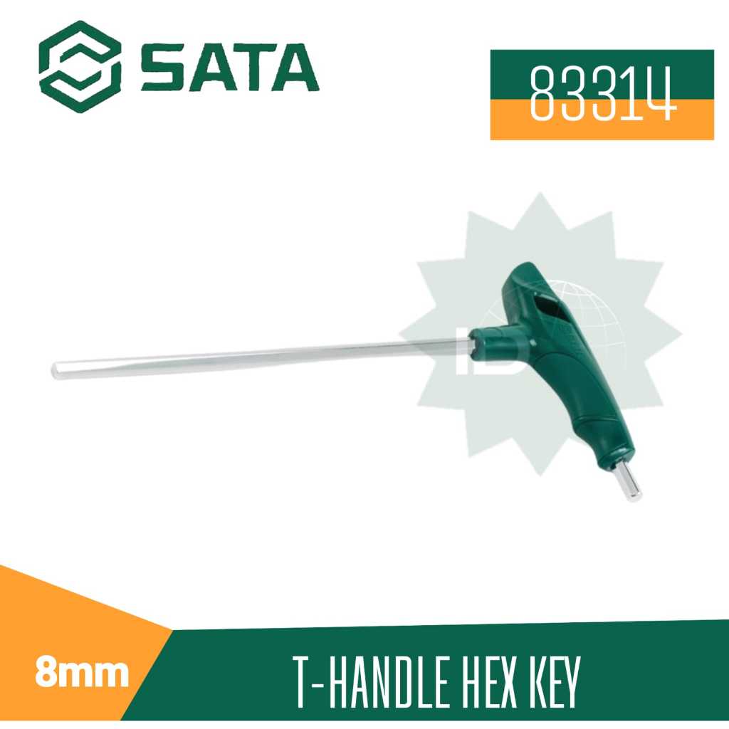 Kunci T Hex 8 MM T-handle Hex Key 83314 Sata Tools