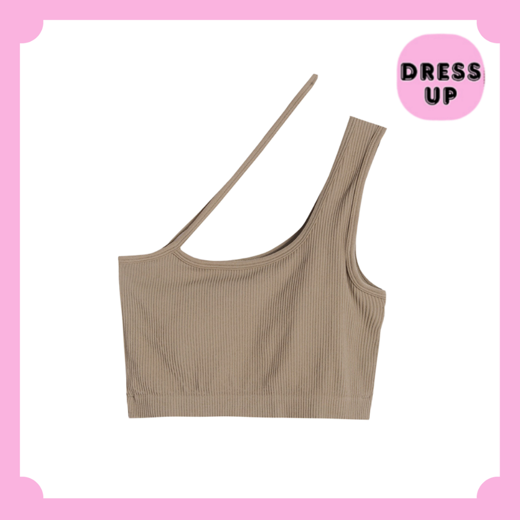 [DRESS.UP] BT593 Bra tanktop crop top tali samping pakaian dalam wanita cewek korea