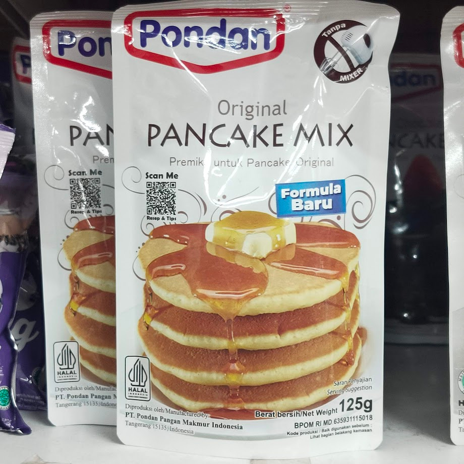 

PONDAN Pancake Mix Original 125gr