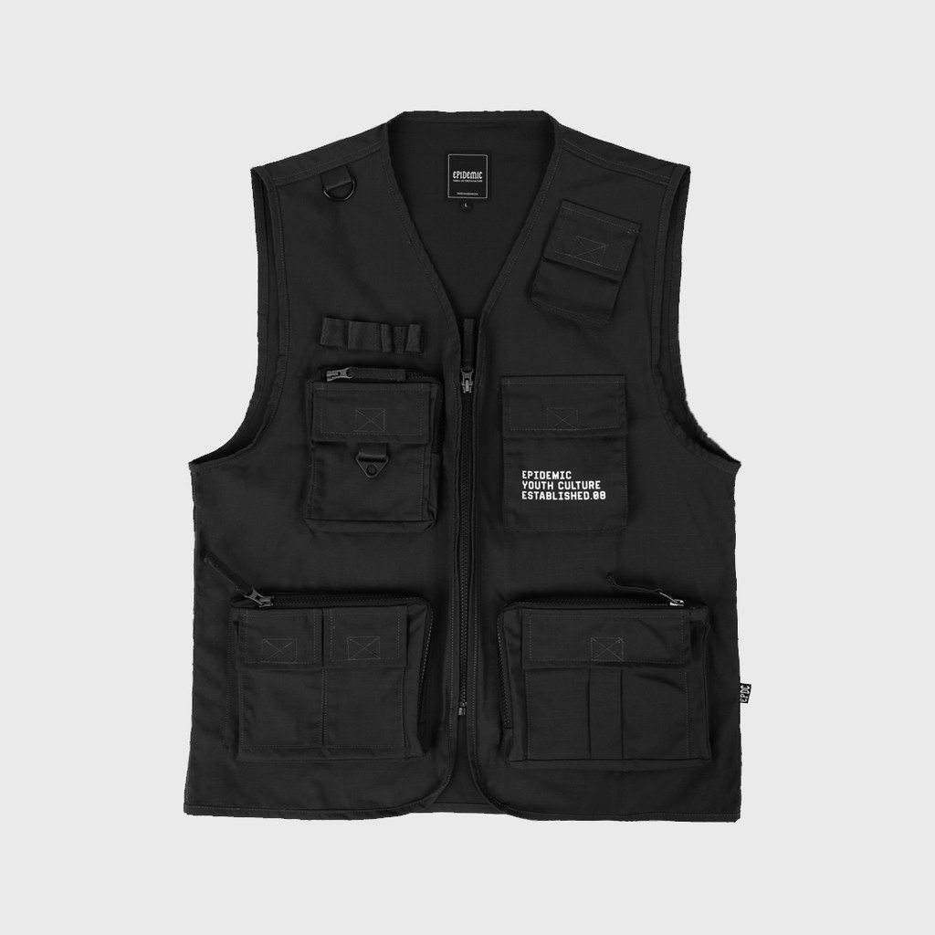 Epidemic Tactical Vest / Rompi Warlord Black