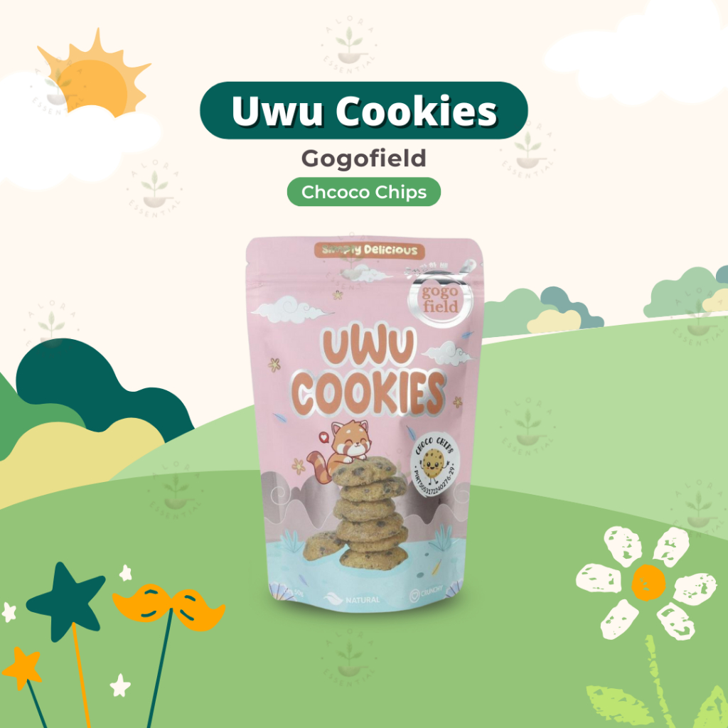 

Gogofield Uwu Cookies 50gr Choco Chips - Cookies Enak