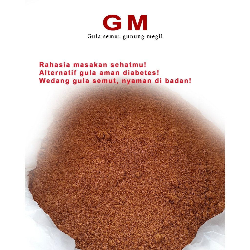 

Gula Aren Bubuk / Gula Aren Semut / Gula semut kelapa sawit 1 Kg