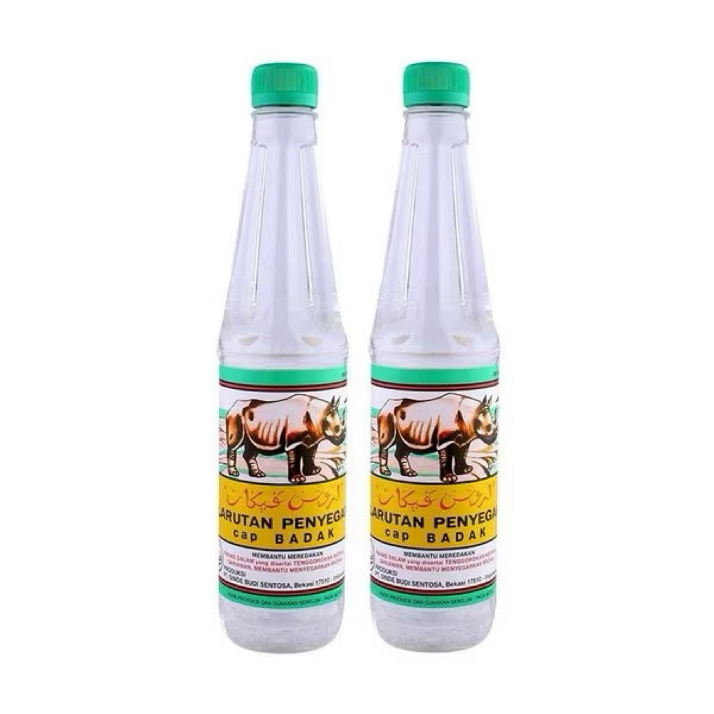 

Larutan Penyegar Cap Badak 500 ml x 2 pcs