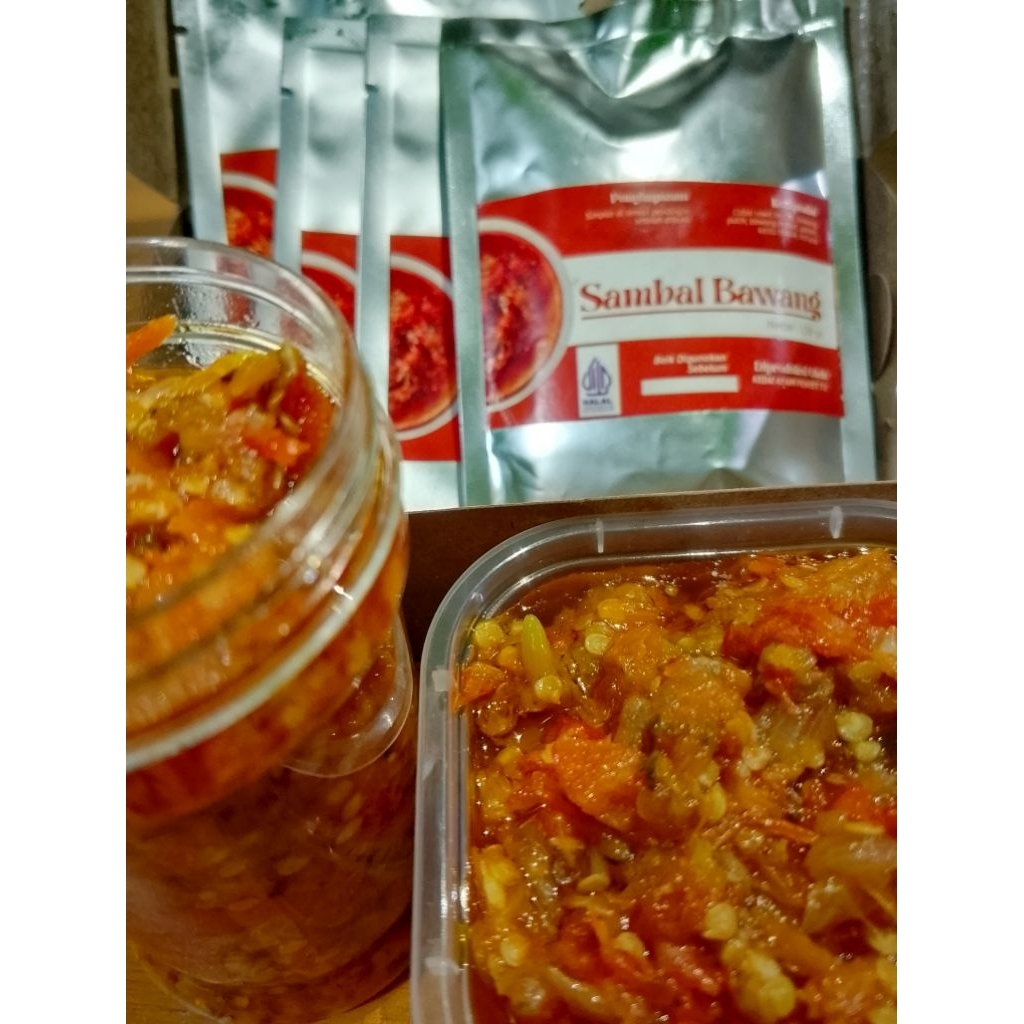 

Sambal Bawang Pedas botol 150 ml