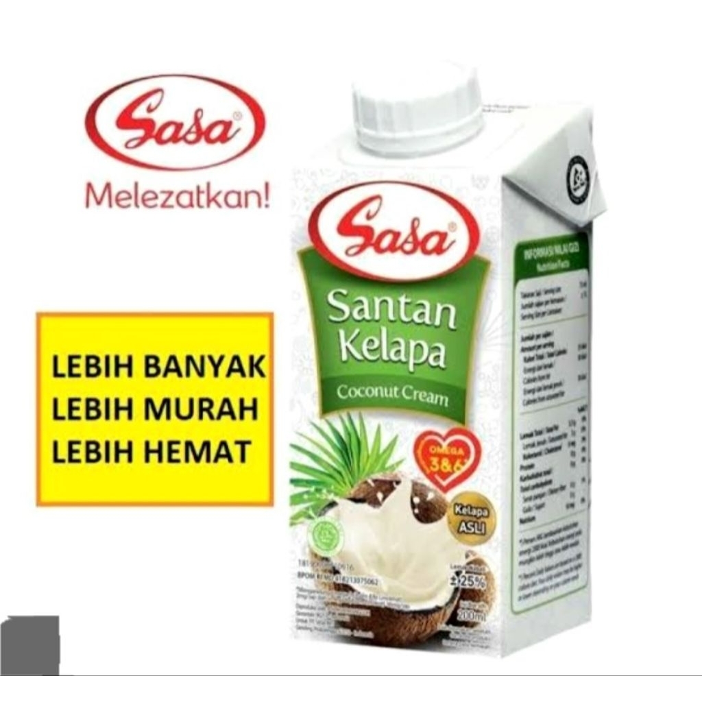 

Sasa Santan instan 200ml