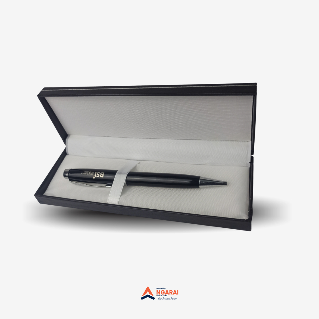 

READY STOCK Ngarai Ballpoint Stainless Design Elegan Ekslusif Promosi BSI Bank Syariah Indonesia