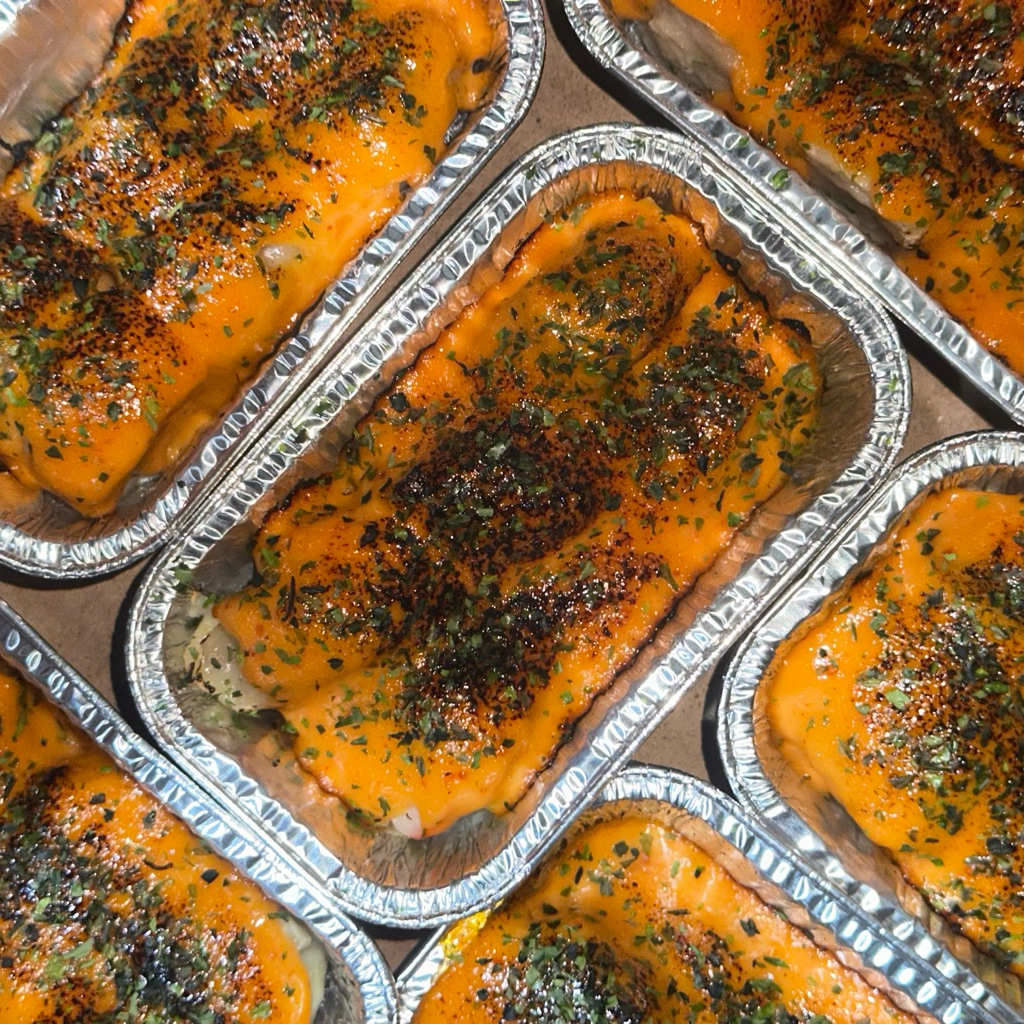 

DIMSUM MENTAI NORMAL SIZE PREMIUM TOBIKO ISI 6 PCS + CHILLI OIL - INSTANT ONLY