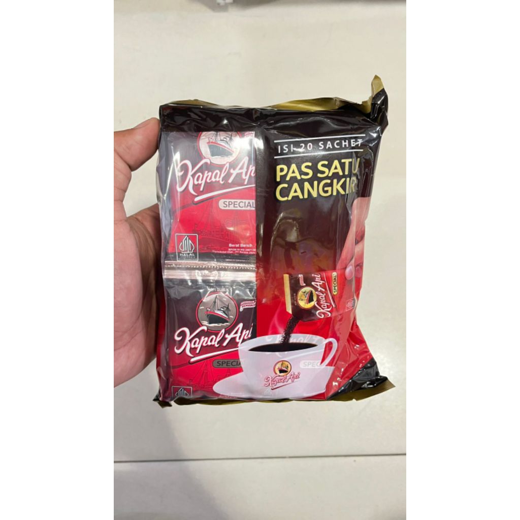 

Kopi Kapal Api Special Mini 1 Bag isi (20 x 6 gr)