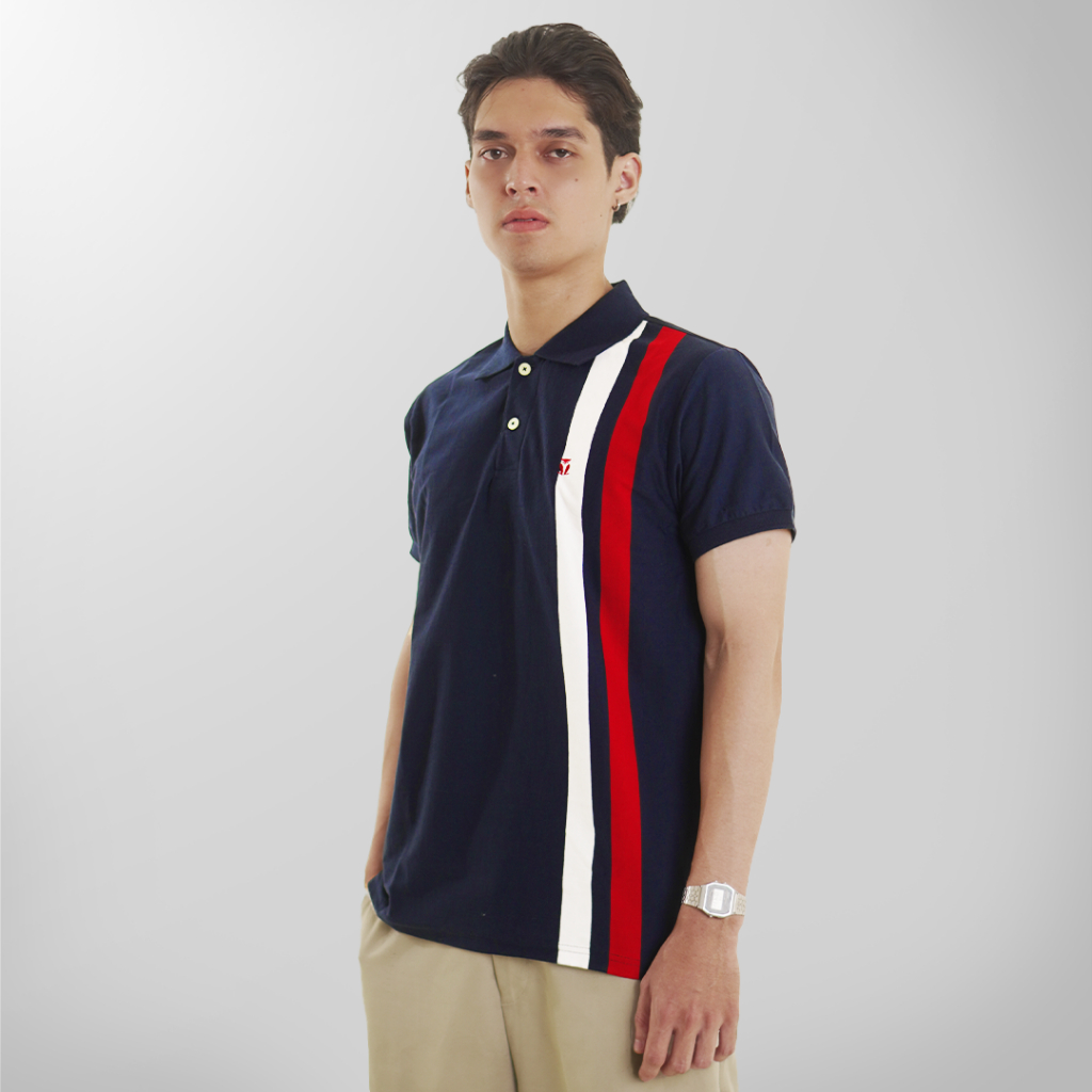 MATSUDA Chiyoda Kaos Polo Shirt Pria Kerah