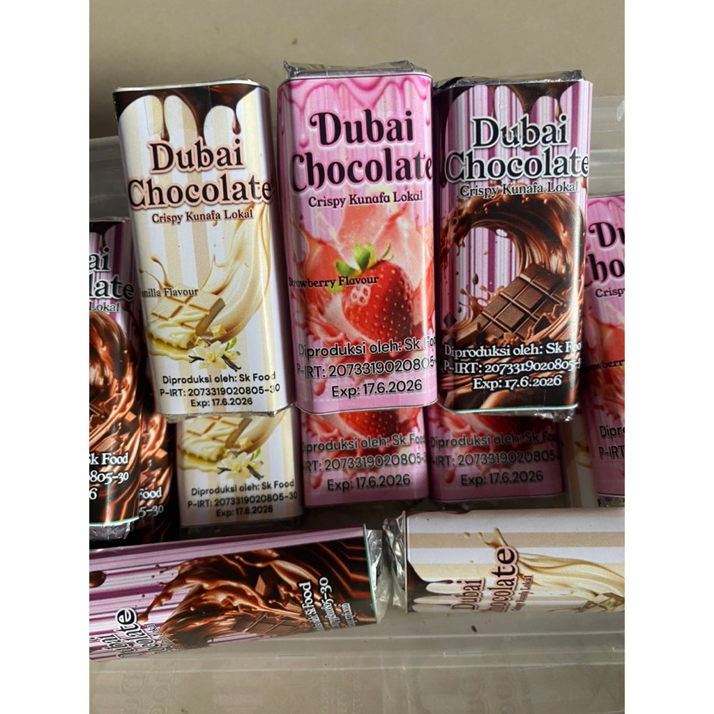 

Coklat Dubai Crispy Pistachio Kunafa
