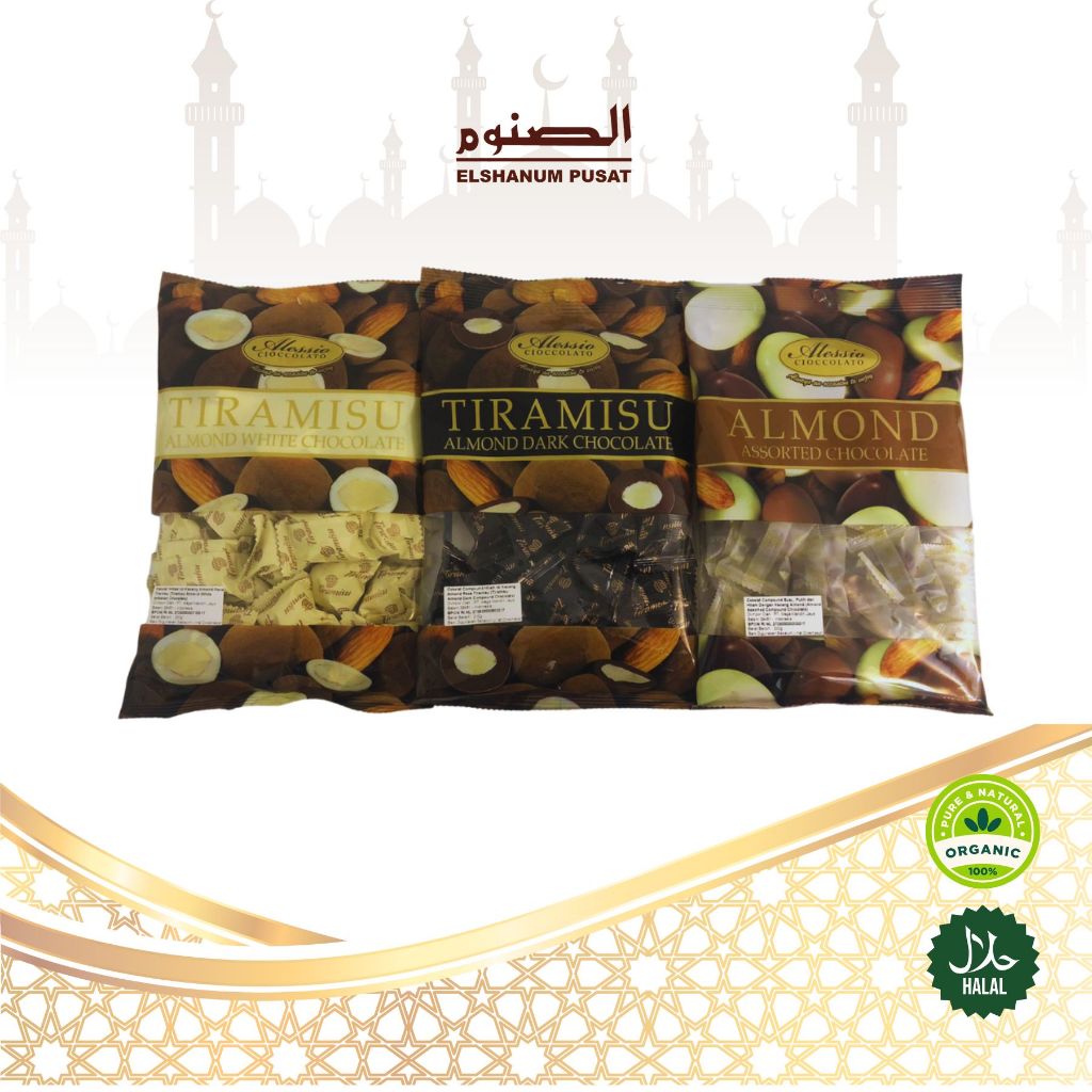 

Coklat Almond Tiramisu Dark Chocolate Lumer Original premium 200gr - kurma elshanum