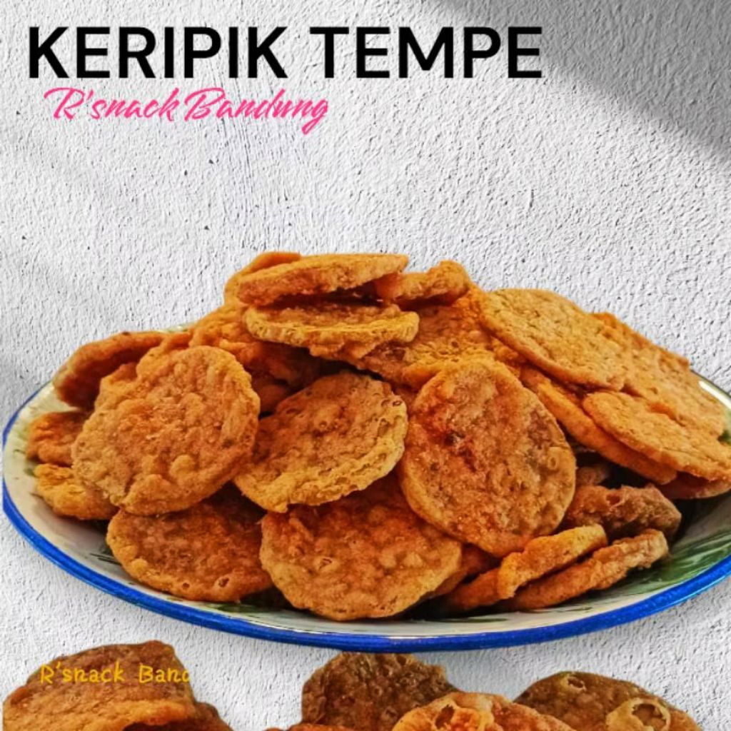 

cemilan keripik tempe bocil 500gr - Renyah Gurih | Snack Tempe Sehat | Cemilan Viral oleh oleh bandung