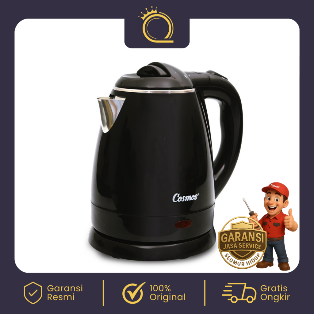 Cosmos Ketel Listrik 1.2 Liter CTL-210 Teko Listrik Pemanas Air