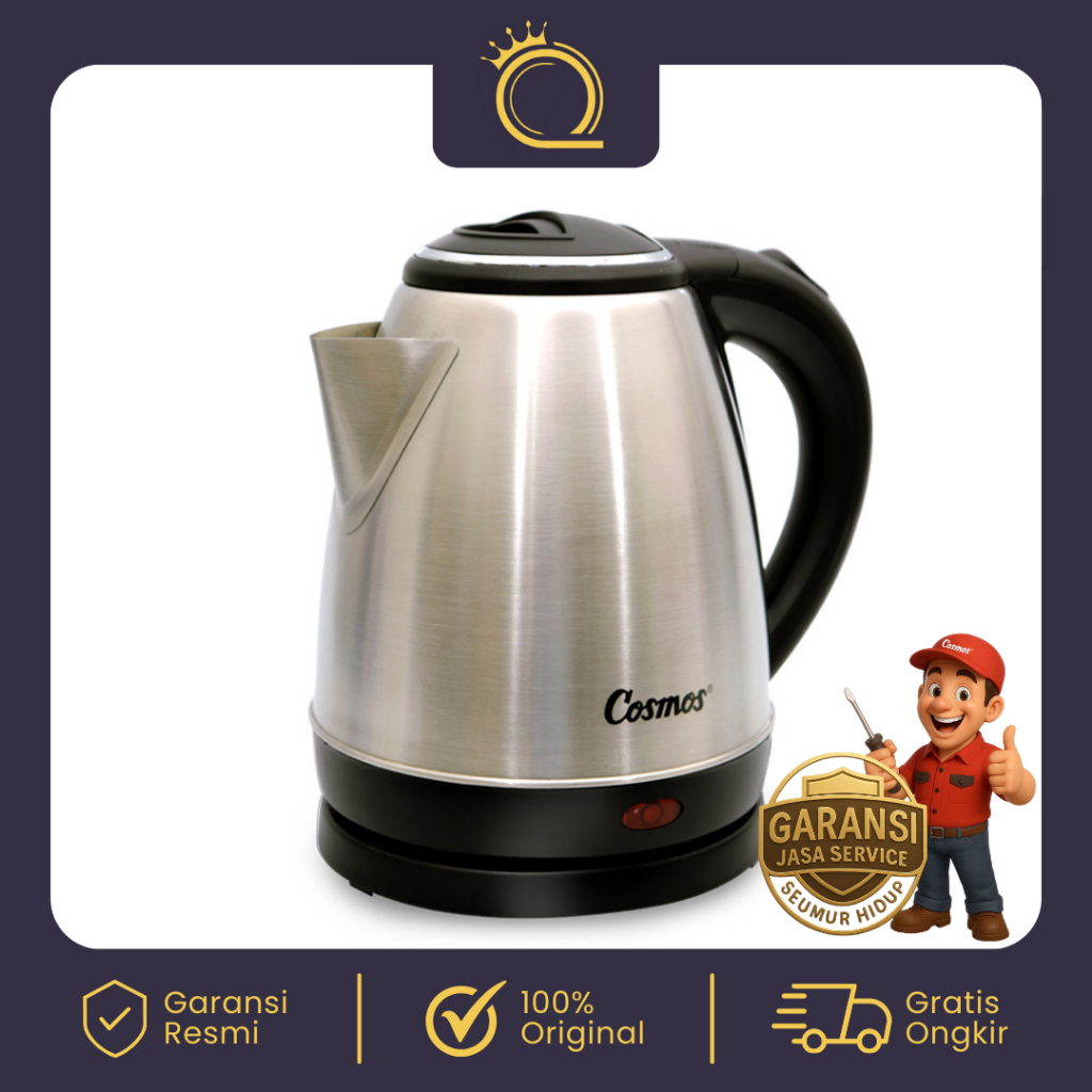 Cosmos Ketel Listrik 1.5 Liter CTL-618 N Teko Listrik Pemanas Air