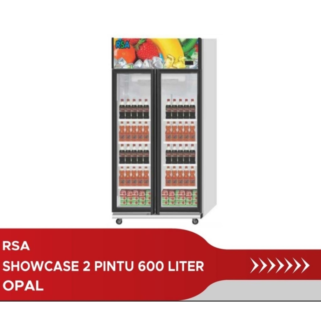 Showcase second 2 pintu RSA