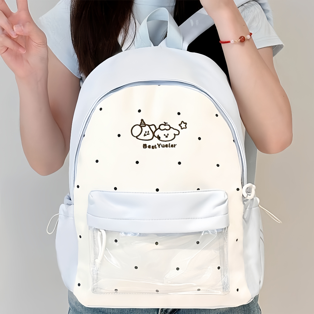 Tas Sekolah Korea/School Bag Aesthetic/Tas Sekolah Wanita/School Bag Korean Style/Tas Ransel Mahasis