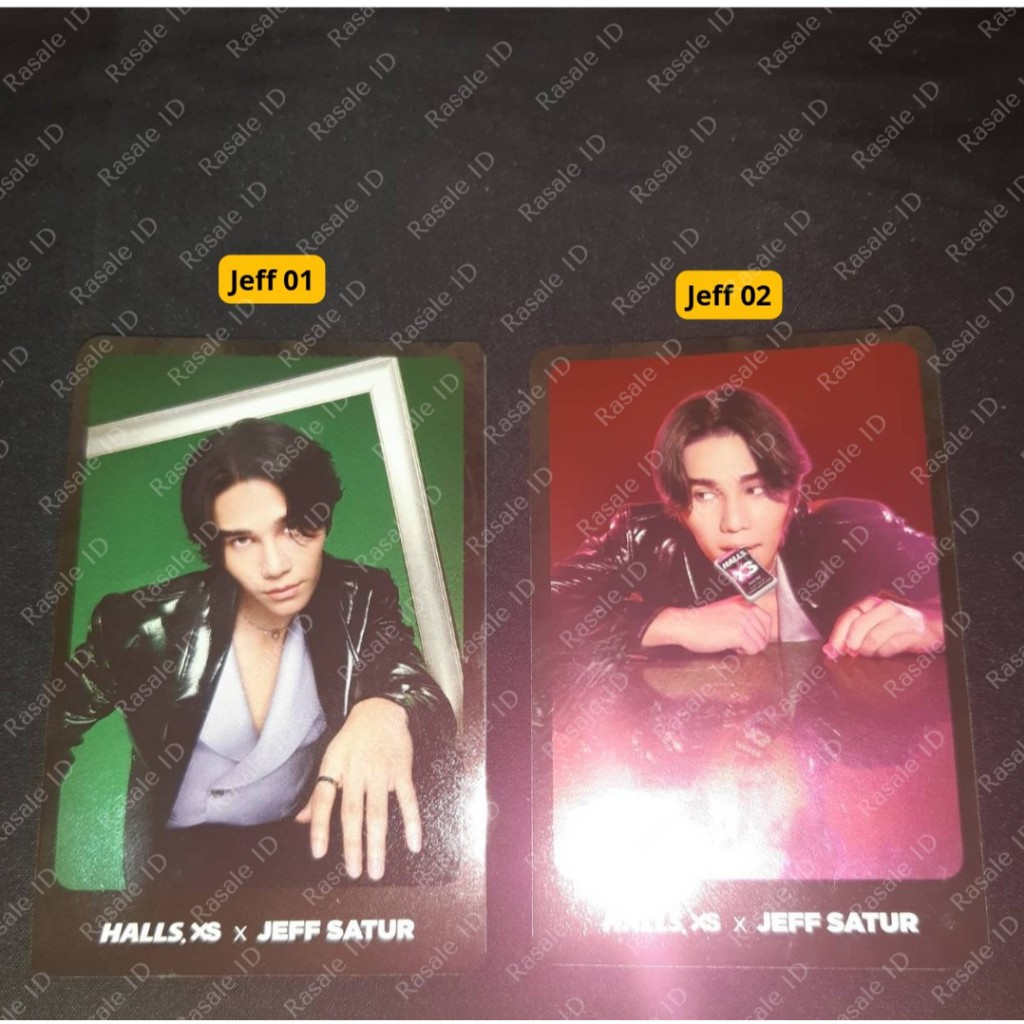 [READYSTOCK] PC JEFF SATUR X HALLS