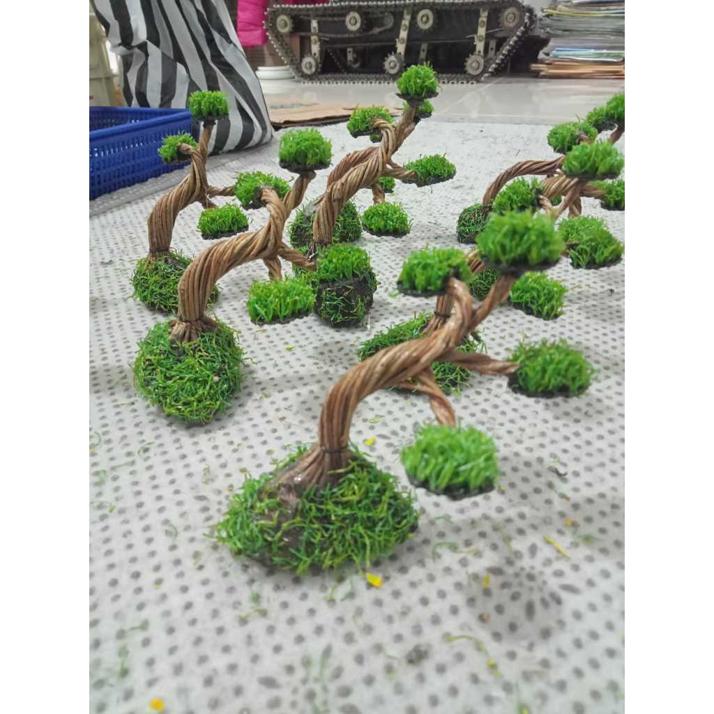 Hiasan Aquarium Pohon Bonsai