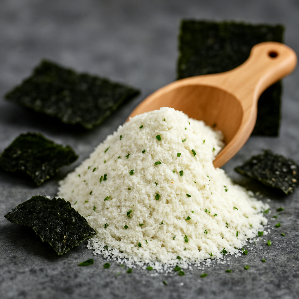 

Bubuk Tabur Instan Rasa Rumput Laut Panggang 1 Kilogram Bumbu Masak Serbaguna Grilled SeaWeed Seasoning Powder 1 Kg Instan Kiloan Enak Murah Halal Penyedap Rempah Spices Masakan Bahan Siap Pakai