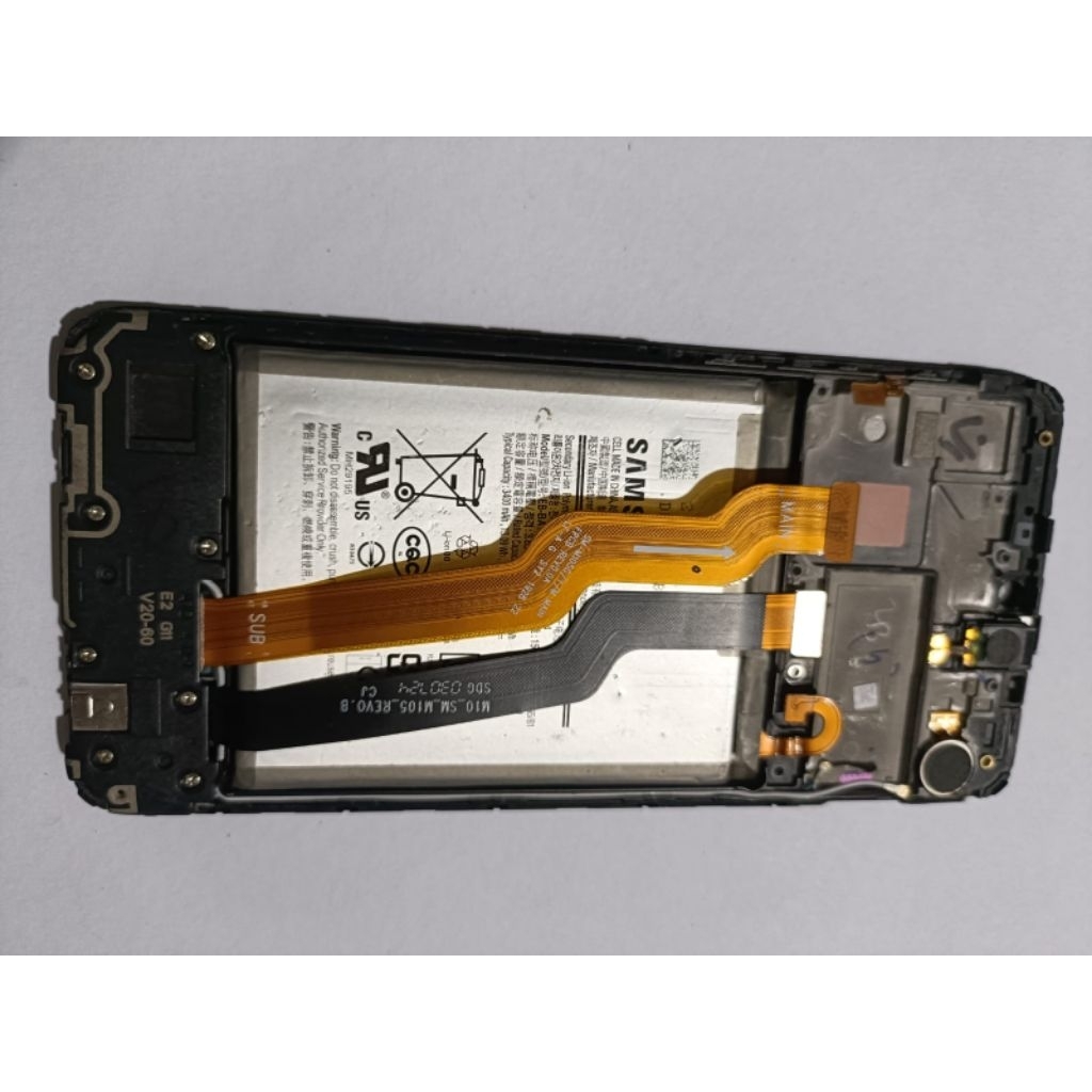 LCD SAMSUNG A10 ASLI ORIGINAL COPOTAN