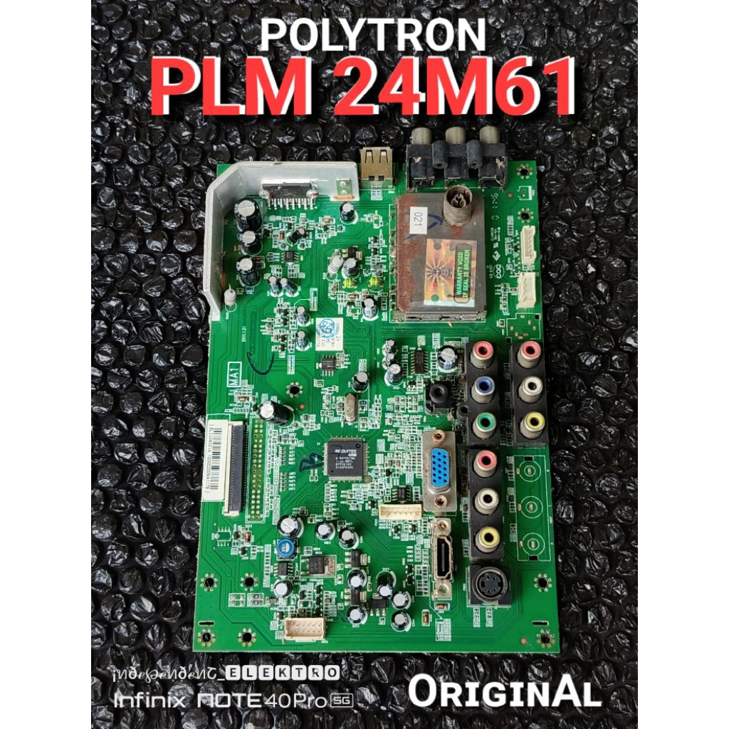 Mainboard Tv polytron PLD24M61 PLD 24M61   mainboard Polytron plm 24m61 plm 24m61   MB Polytron plm2