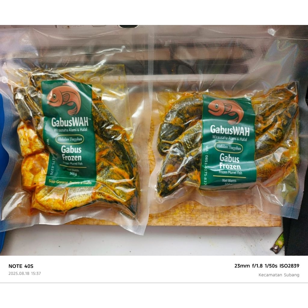 

Gabus Bumbu kuning, Enak dan Gurih rasanya