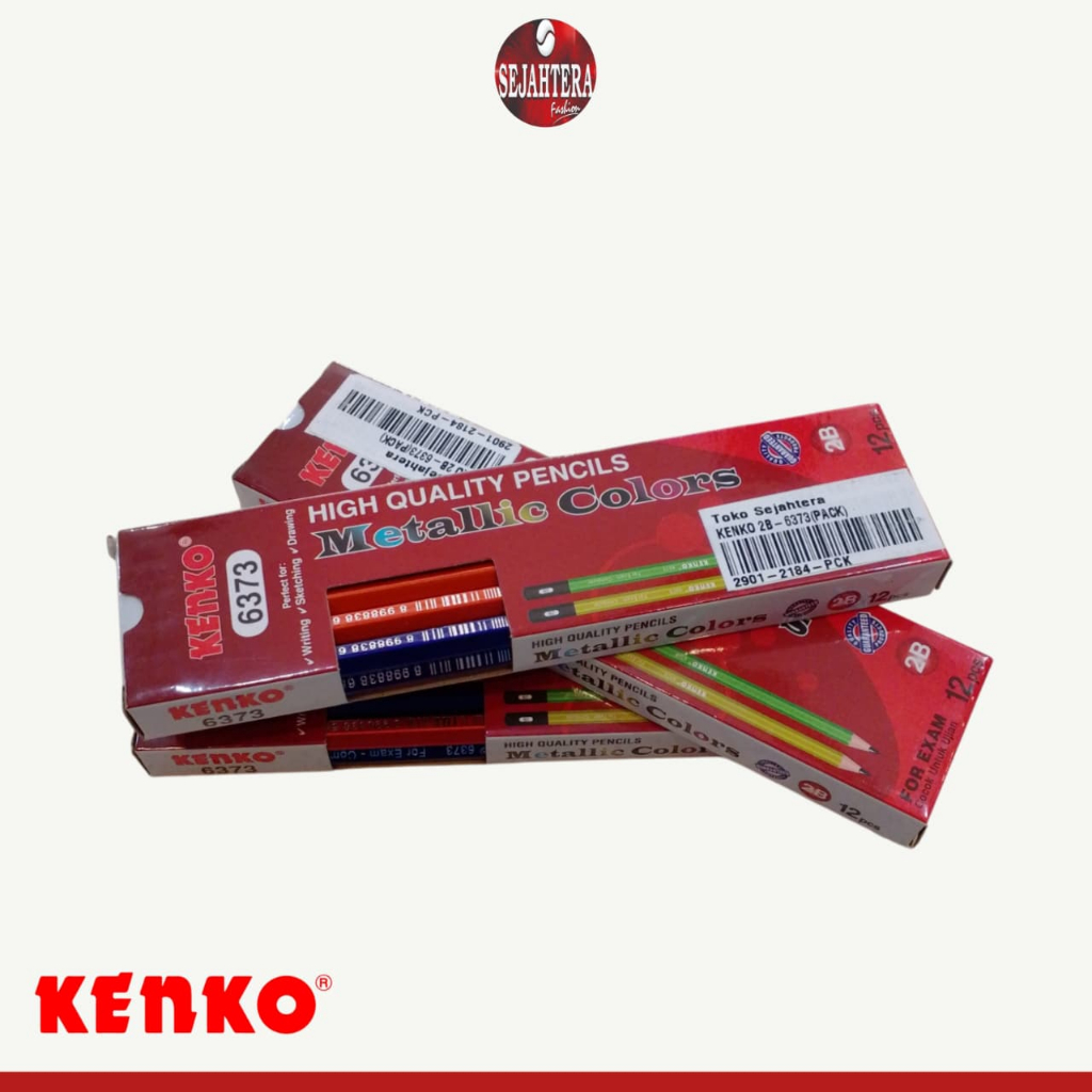 

Kenko Pensil 2B-6373 Metalic