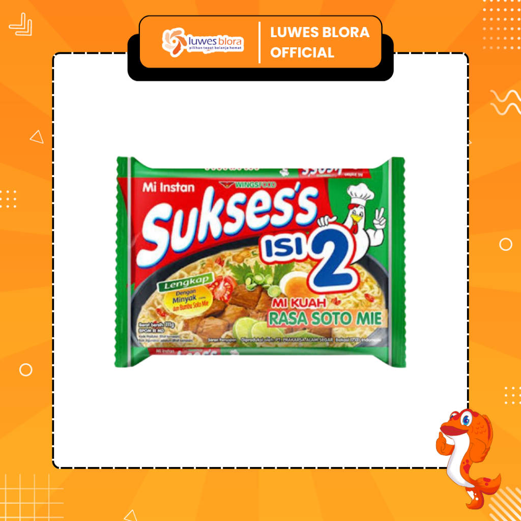 

Mie Sukses isi 2 Rasa Soto 111g