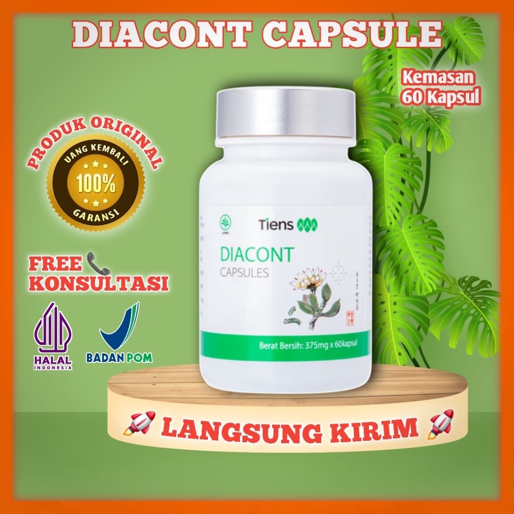 Diacont Capsules Vitamina China Kapsul Labu Cina