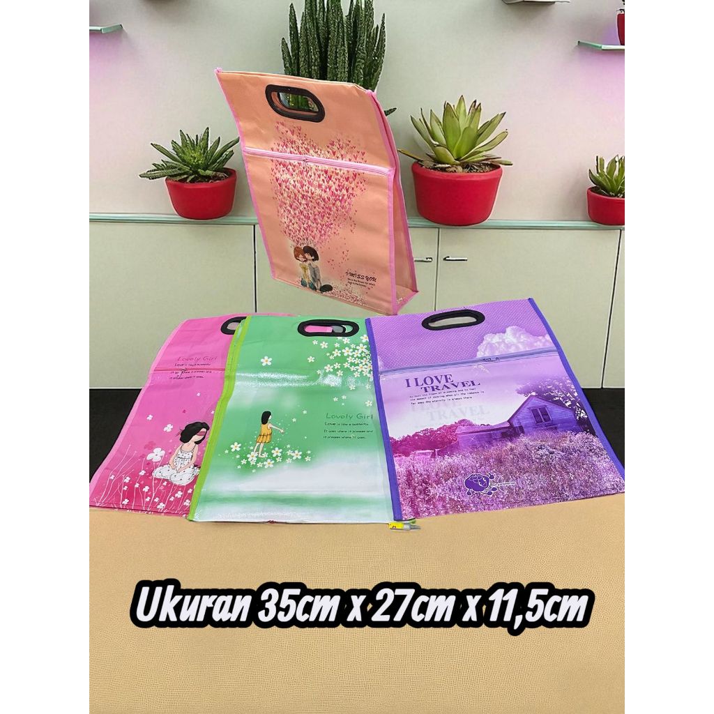 

Premium Paperbag Karakter Bunga Sakura Flower Mewah Waterproof / Tas Kado Wedding / Kantong Tenteng Untuk Hadiah Tas Gift