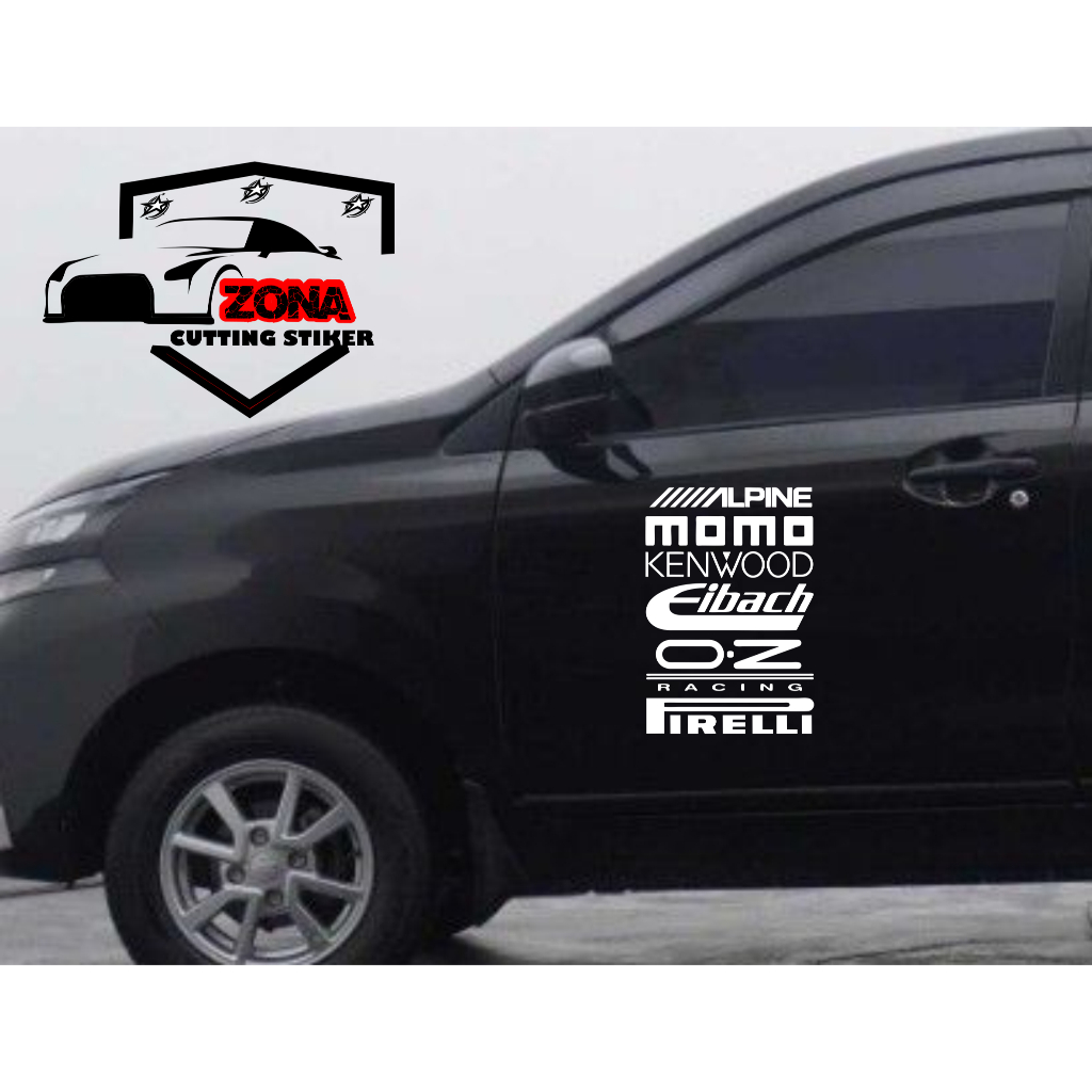 Stiker mobil cutting stiker aksesoris mobil lis body mobil universal 129