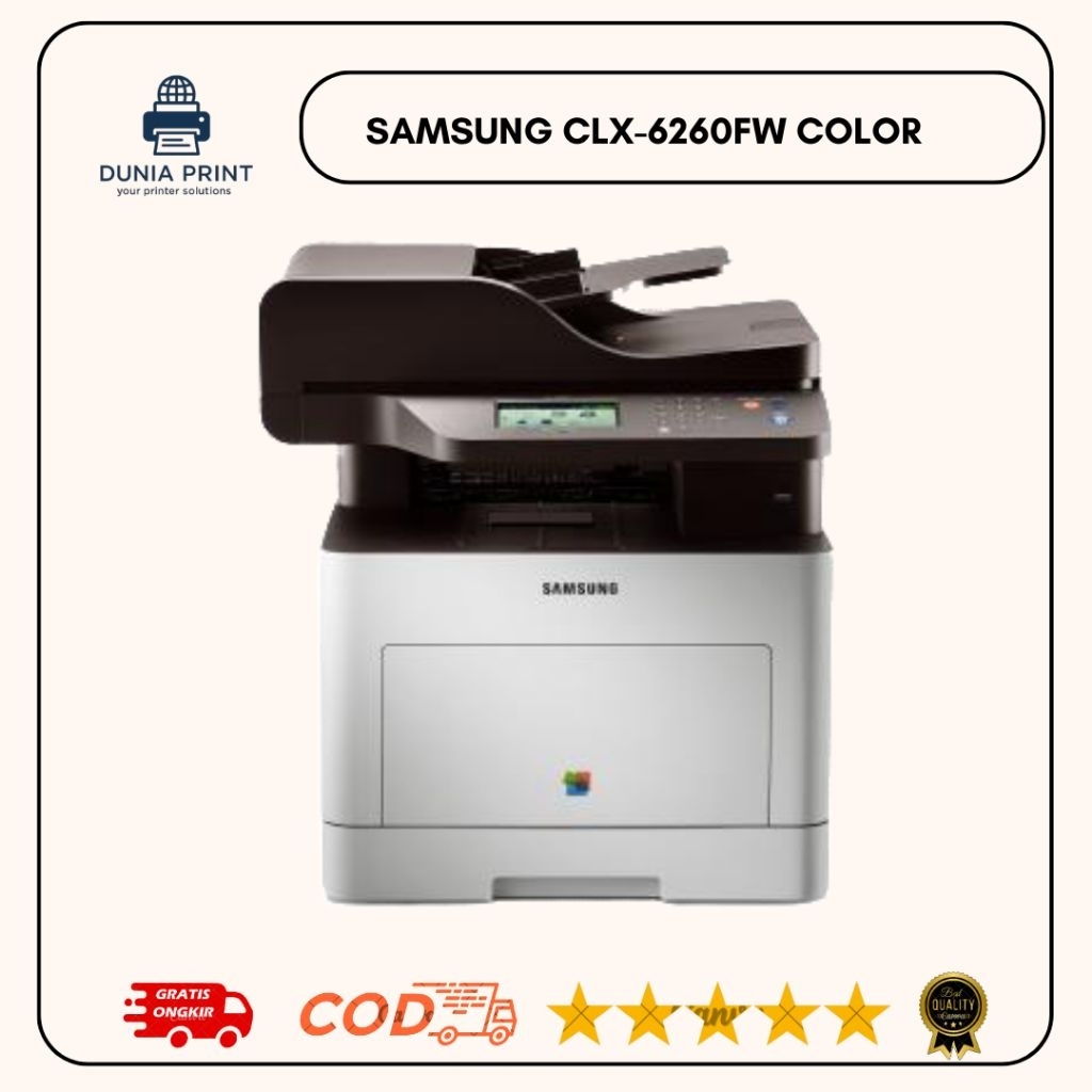SAMSUNG Color Multifunction CLX-6260FW Printer Samsung CLX-6260FW Fotocpy color