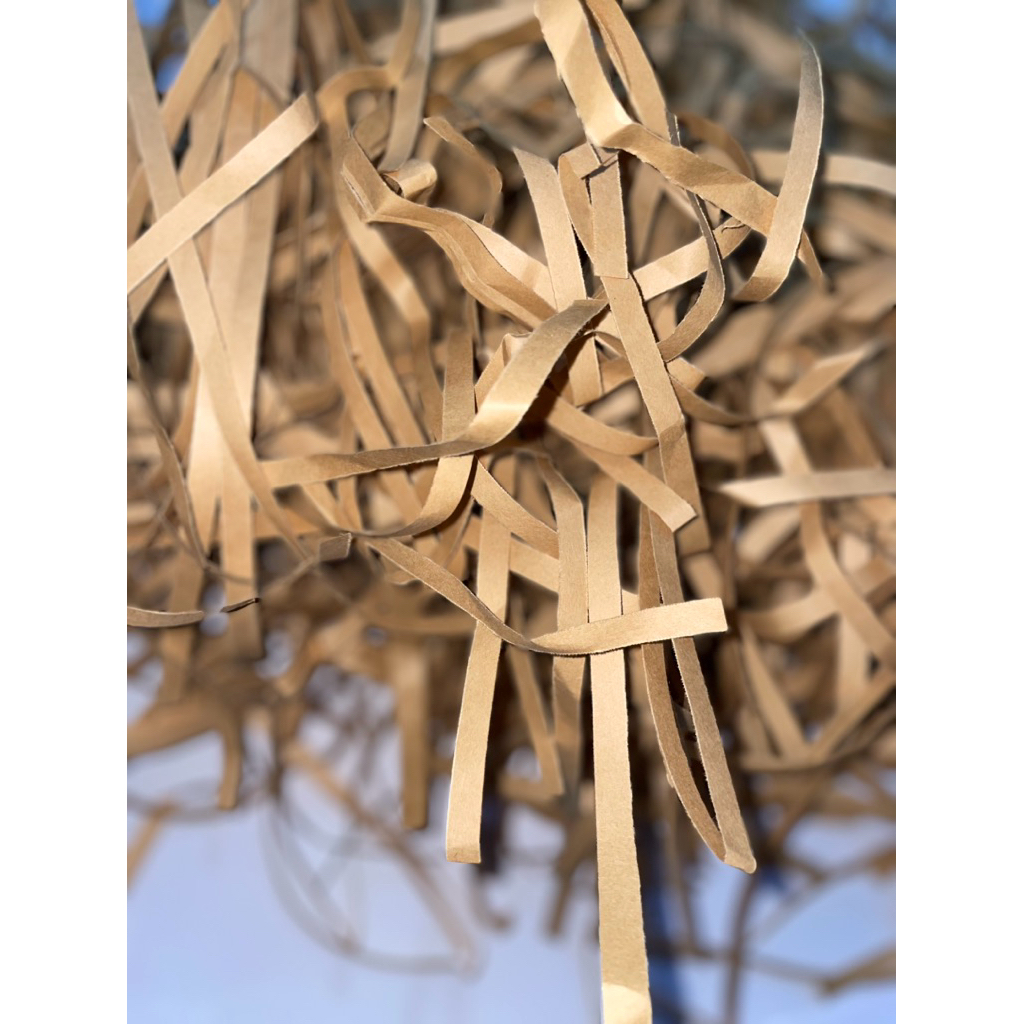 

Shredded paper/kertas cacah / kertas serut isian 250 gram Kraft 80gsm murah