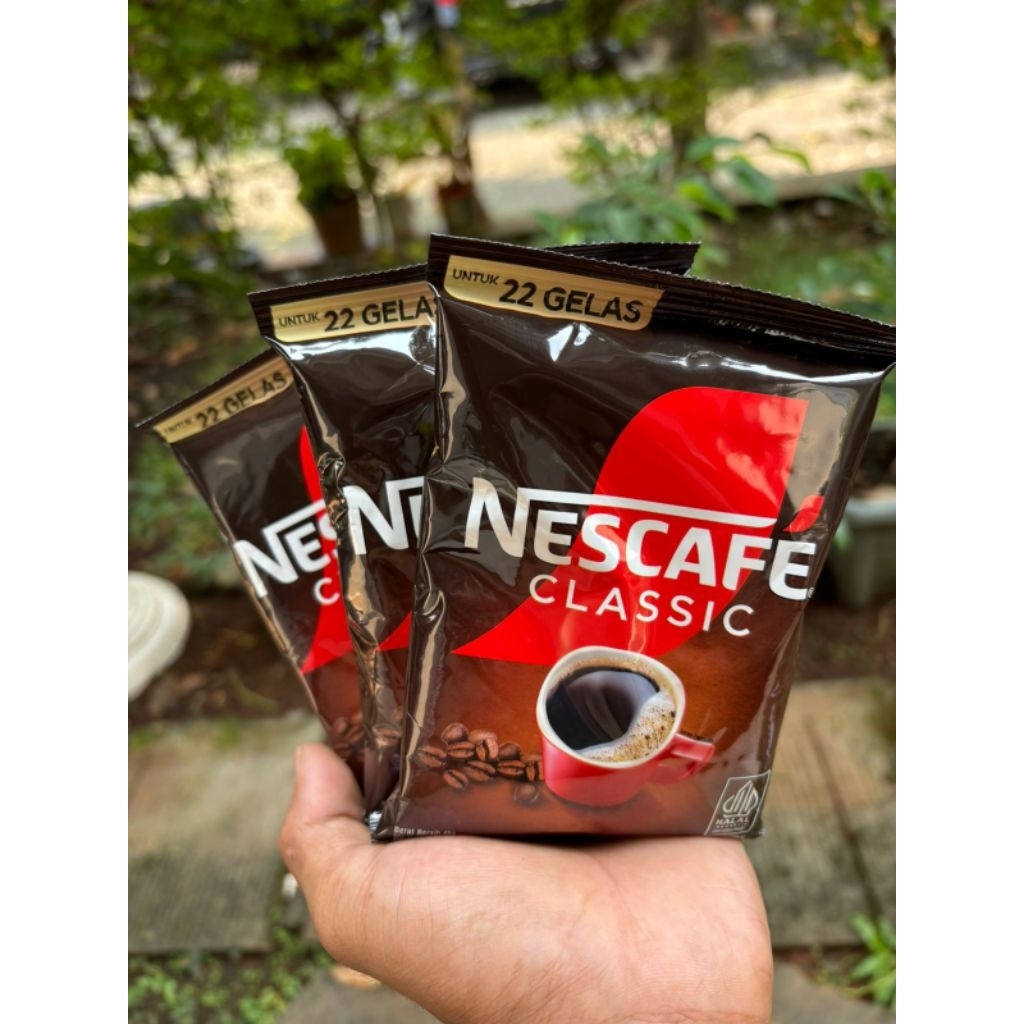 

PAKET NESCAFE CLASSIC 45 GRAM ISI 3 PCS KOPI INSTAN BERKUALITAS 100% KOPI ROBUSTA