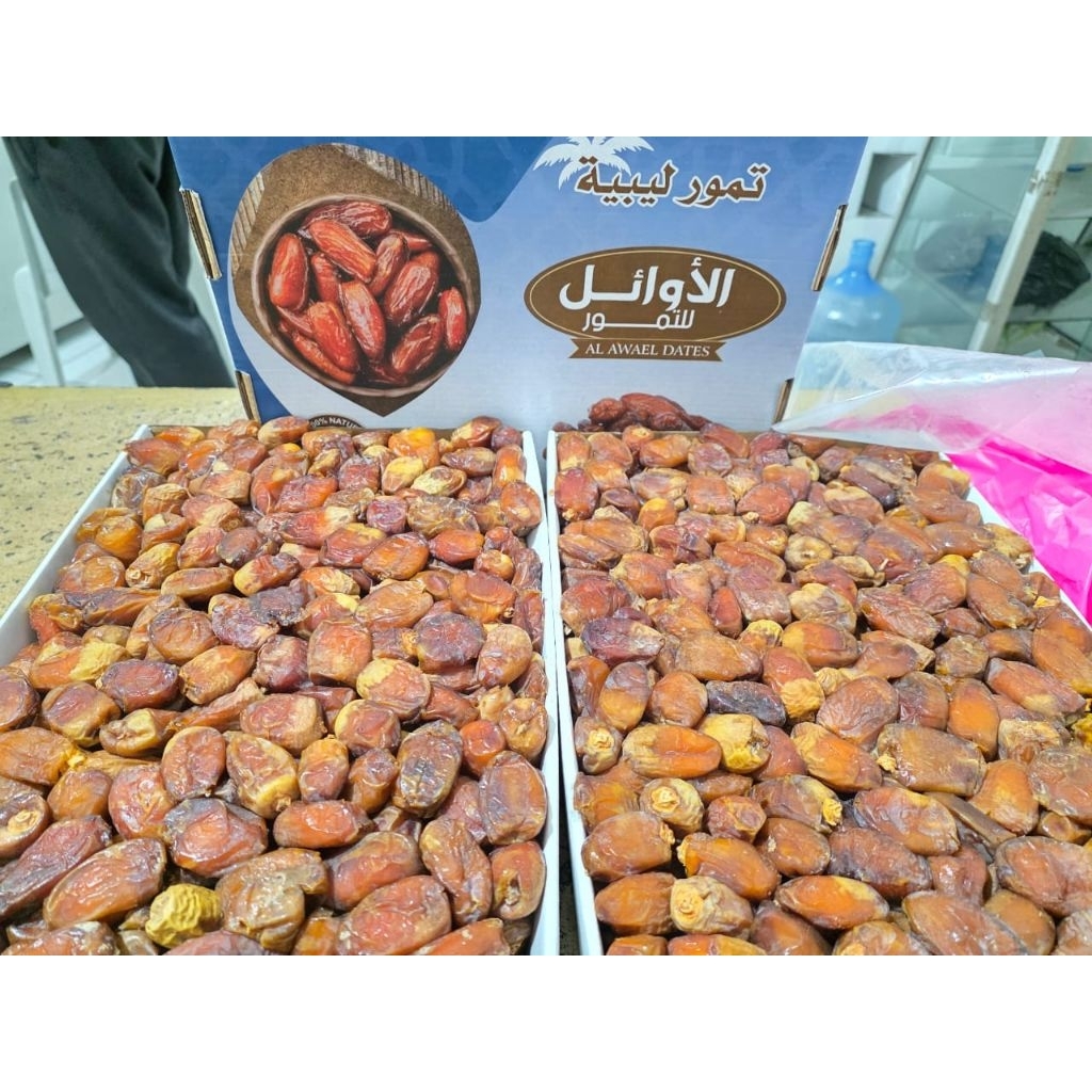 

Kurma Sukari Libya 5kg FRESH PREMIUM Grade A Manis lembut