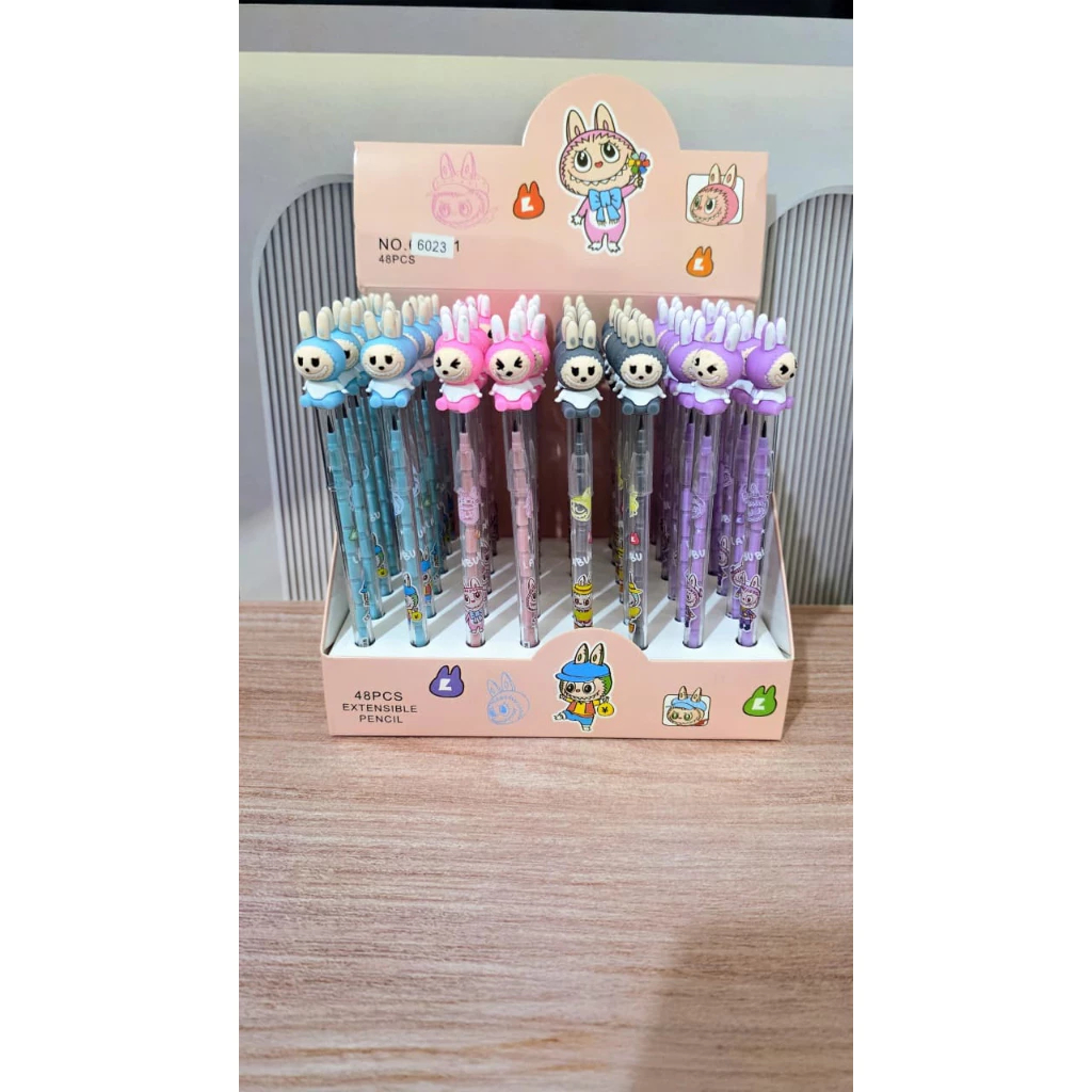 

PENSIL MEKANIK KARAKTER LABUBU / Labubu Pencil Mekanik