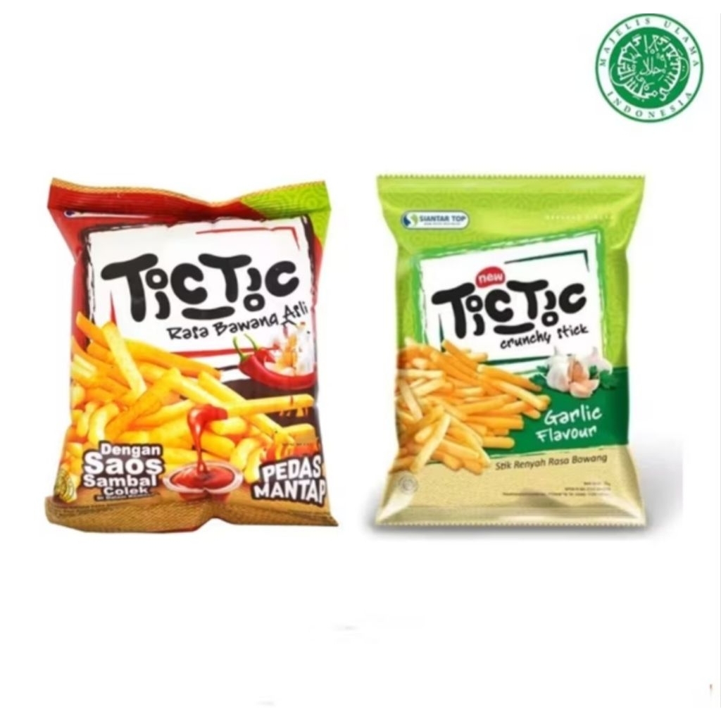 

Tic tic stik bawang 2000 isi 10 + 1 dus