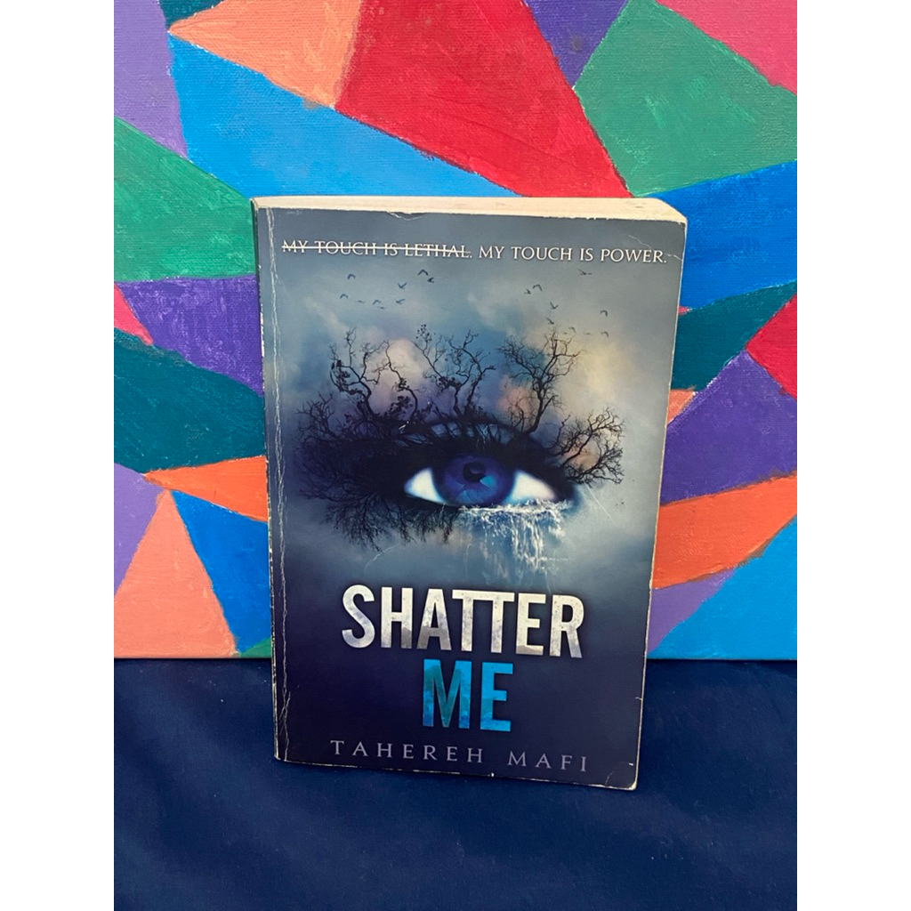 preloved buku shatter me tahereh mafi english book backpaper original