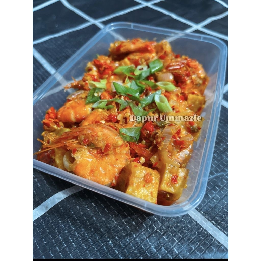 

MASAKAN RUMAHAN CATERING FRESH SAMBAL BALADO UDANG KENTANG GORENG