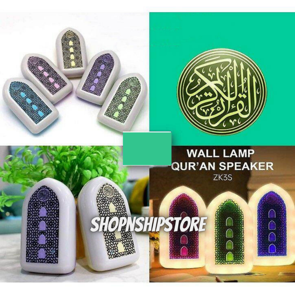 Speaker Zikir Murottal Al-Quran Portable with LED