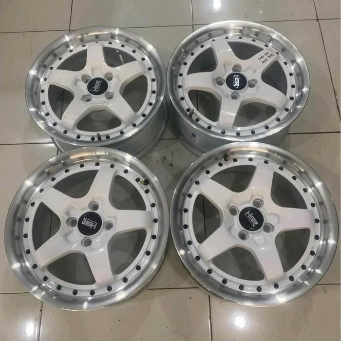 VELG SECOND MOBIL RACING HSR BOB RING 16 X7 ET42 PCD 4X100