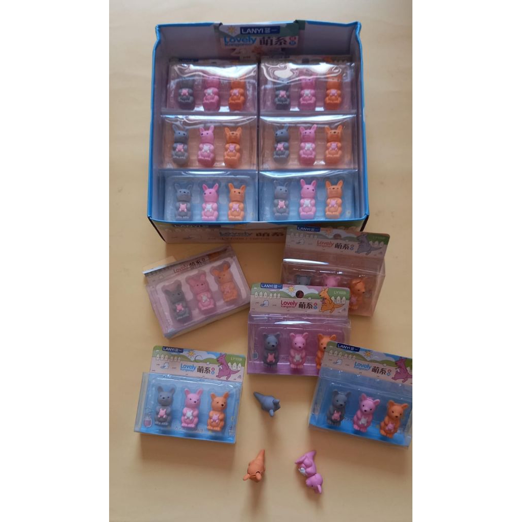 

penghapus pensil motif