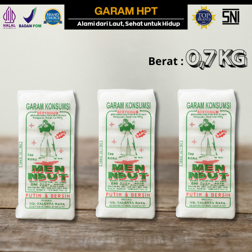 

Garam Dapur Balok Beryodium 10 Pcs / Garam Briket Besar Isi 12 Kotak - Briket 7 Ons