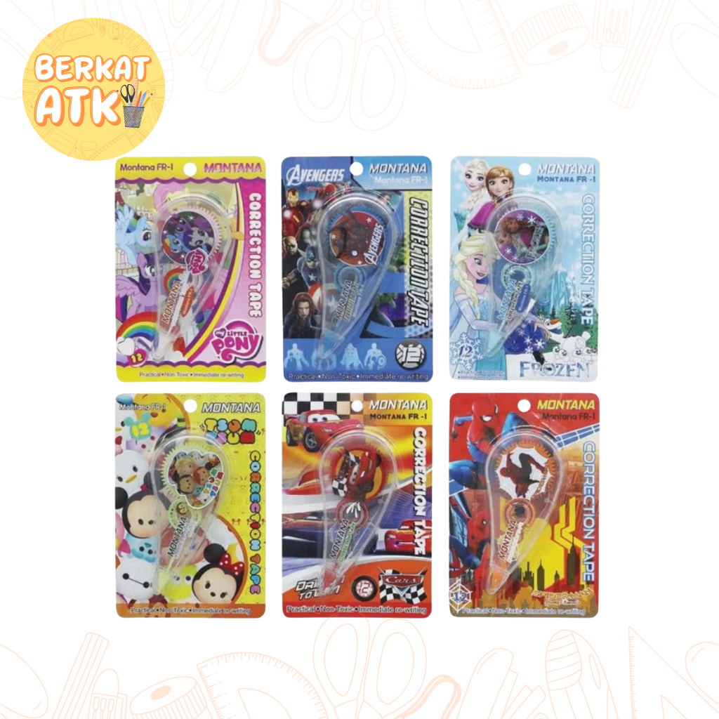 

Correction Tape FR-1 / Tipe X Kertas Montana