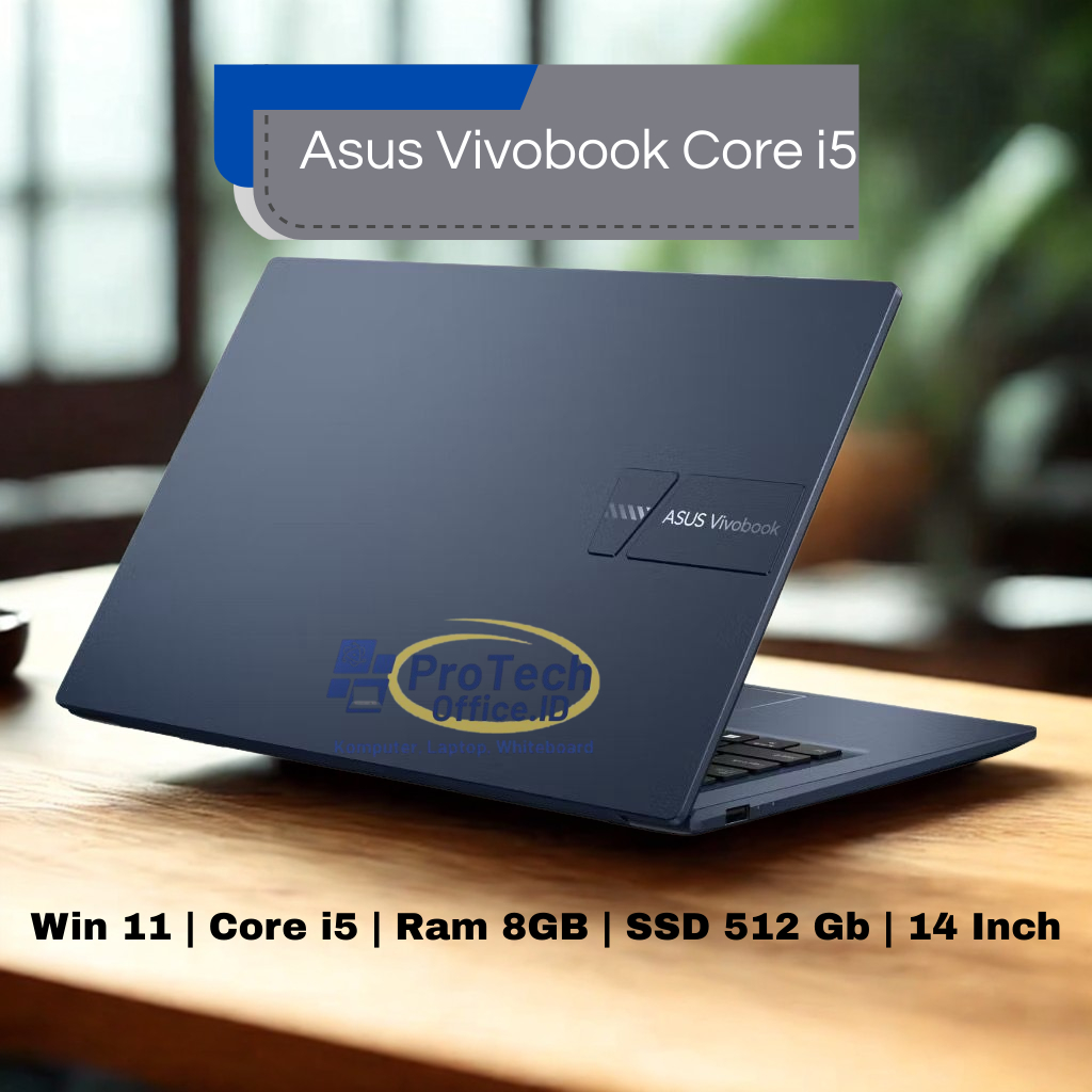 LAPTOP TERLARIS ASUS VIVOBOOK INTEL CORE i5 14 Inch OHS 2025
