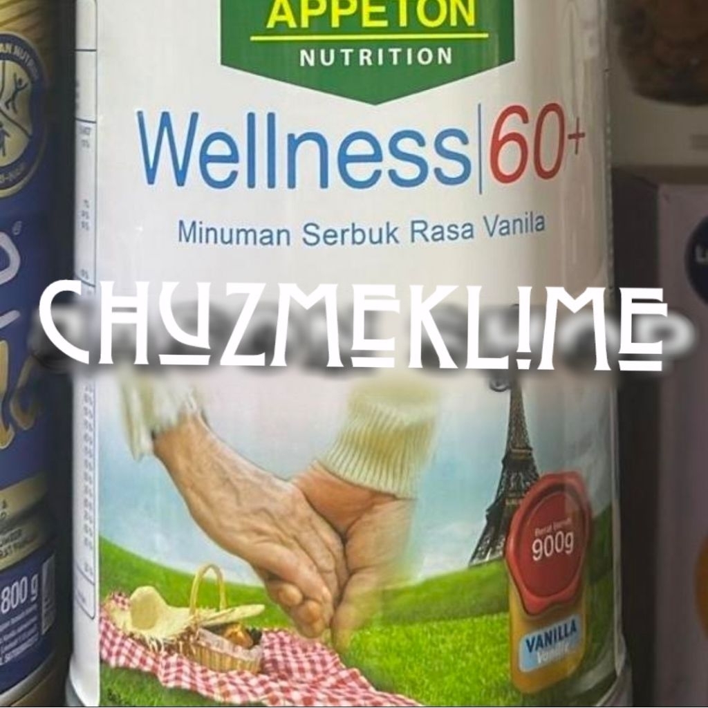 Susu Appeton 60+ (dewasa)/Susu Appeton senior 60+/Susu orang tua Appeton 60+/Susu dewasa Appeton