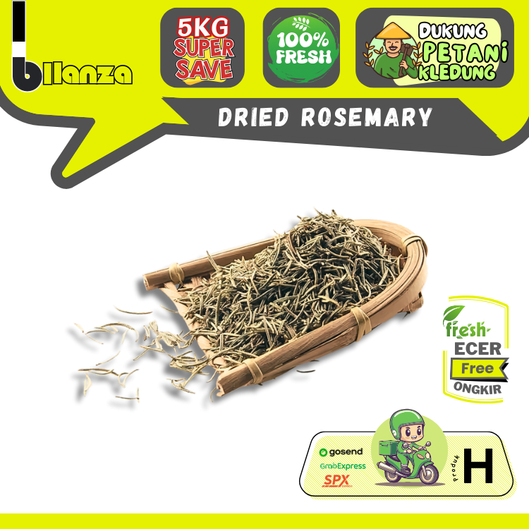 

Bllanzanow | Rosemary Organik Kering — Sayur Gunung ECER (H)