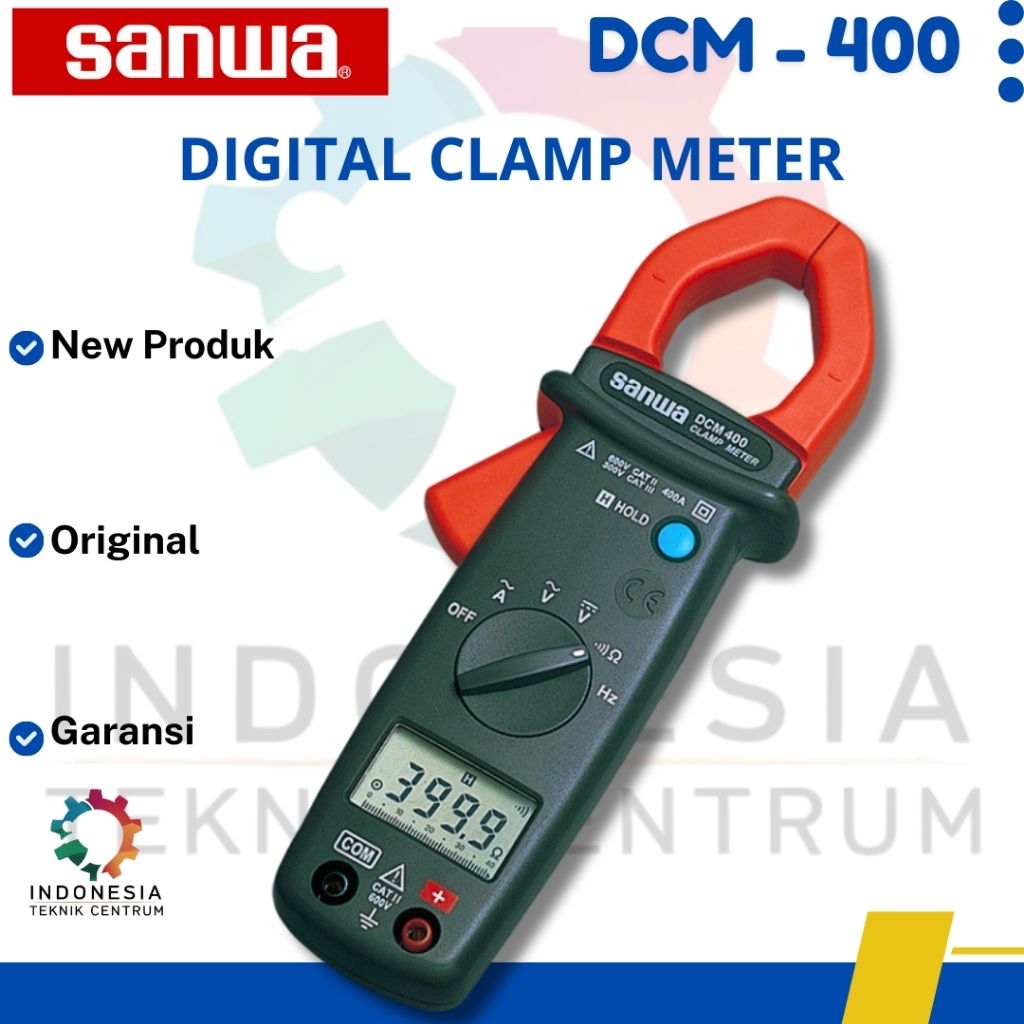 Sanwa DCM400 Digital Clamp Meter